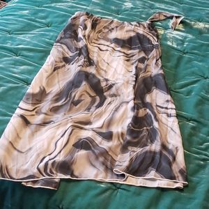 Watercolor dance dress. Adult large. NEW
